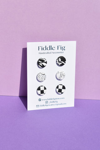 Monochrome Stud Pack