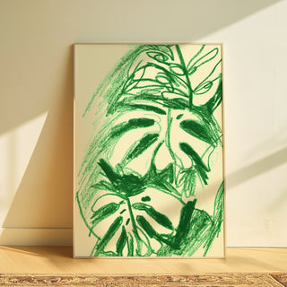Monstera Art Print