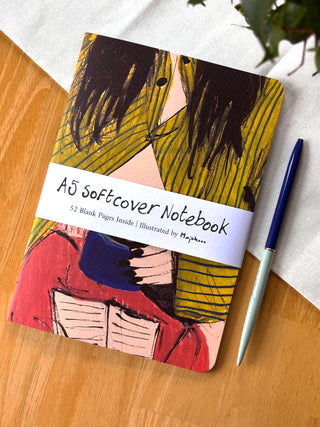 Morning Coffee A5 Softcover Notebook