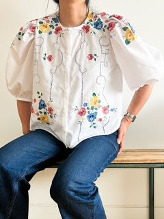 Multi Floral Blouse
