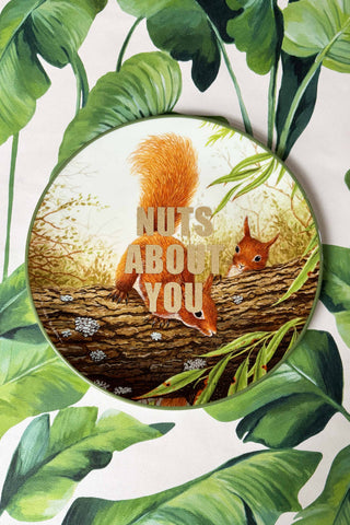Medium Nuts About You Plate