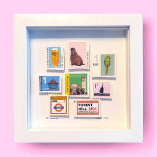 SE London Stamp Collage