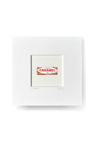 Tiny Print - Caramel Waffer