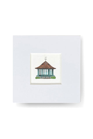 Tiny Print - Forest Hill Bandstand