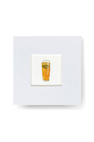 Tiny Print - Gipsy Hill Brewery Beer Glass