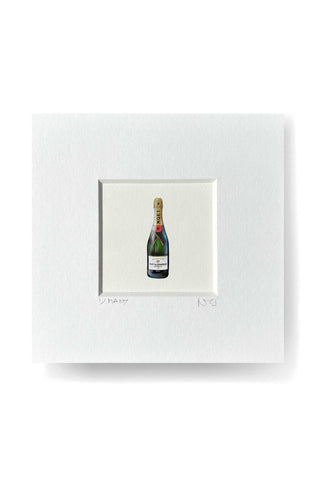 Tiny Print - Moet Champagne