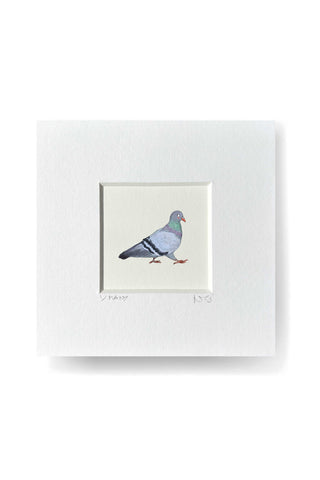 Tiny Print - Pigeon Walking