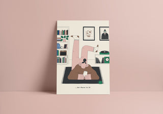 Be There In 5! Print (A3)