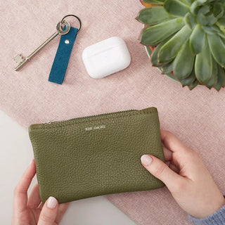 Leather Zipped Purse