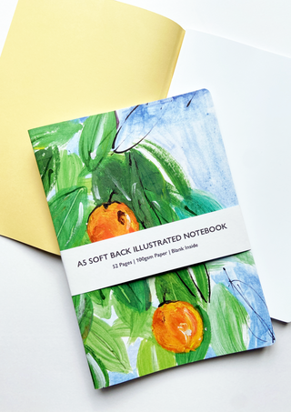 Orange Trees A5 Notebook