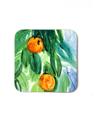 Orange Trees Coaster