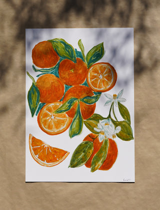 Oranges Print