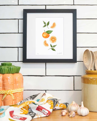 Orange Print