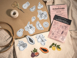 Orchard Fruits Stitck and Stitch Set