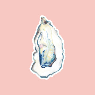 Illustrated Die Cut Sticker - Oyster