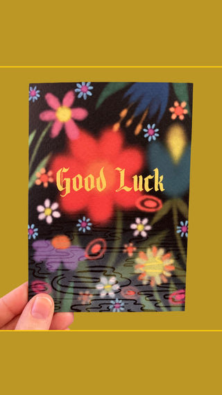 Good Luck Greetings Card