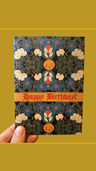 Ostara (Happy Birthday) Greetings Card