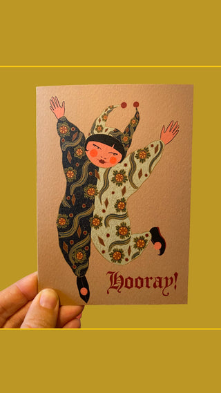 Hooray! Greetings Card
