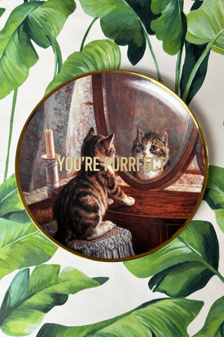 Medium You're Purrfect Plate