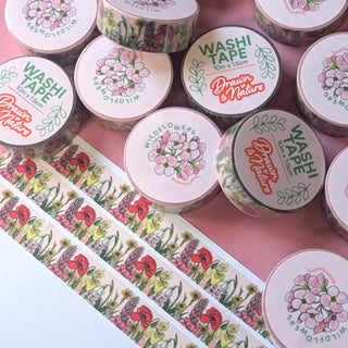 Wildflowers Washi Tape