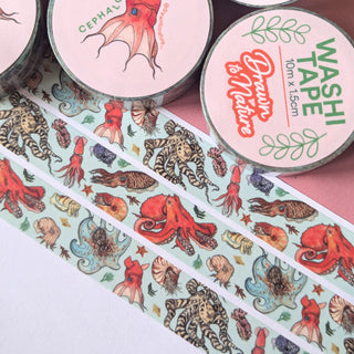 Cephalopods Washi Tape