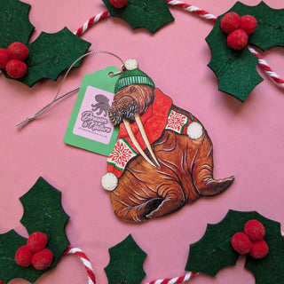 Walrus Christmas Decoration