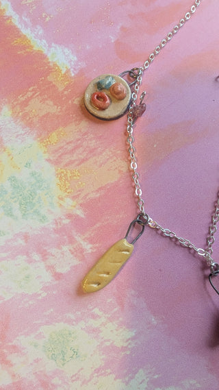 Ceramic Charm Necklace