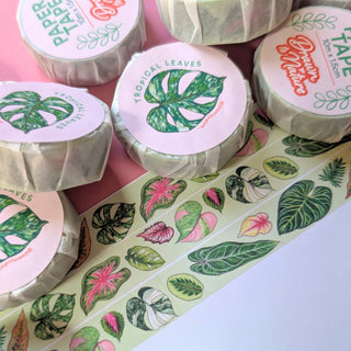 Tropical Leaves Washi Tape
