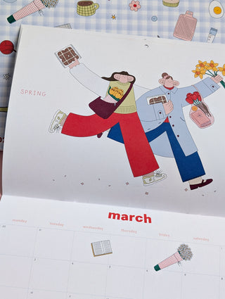 2026 Big Brave Girls Club Calendar