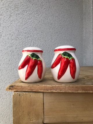 Chilli Salt & Pepper Shakers (Pair)