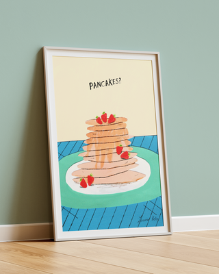 Pancake Stack Print