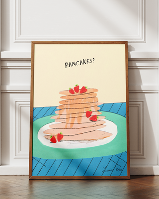 Pancake Stack Print