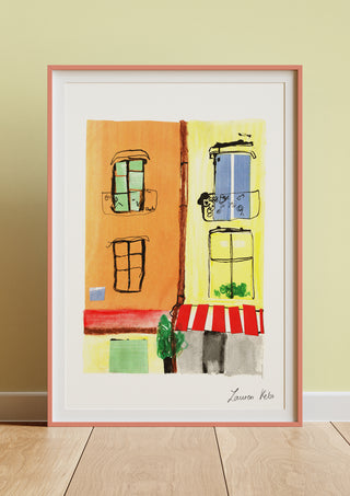 Parisian Street Print