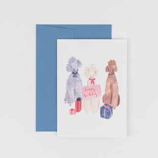 Party Puppers Birthday Card