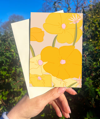 Pastel Poppies Card