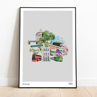 Peckham Illustration Print