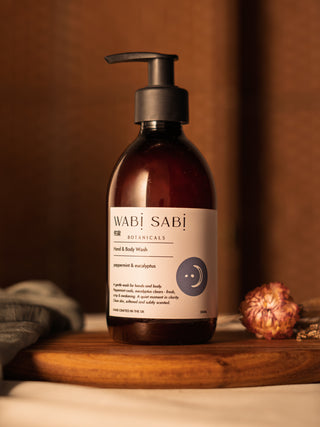 Hand & Body Wash 300ml - Peppermint & Eucalyptus