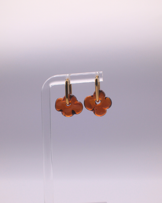 Petal Glass Earrings