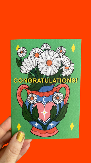 Abundance Congratulations Card