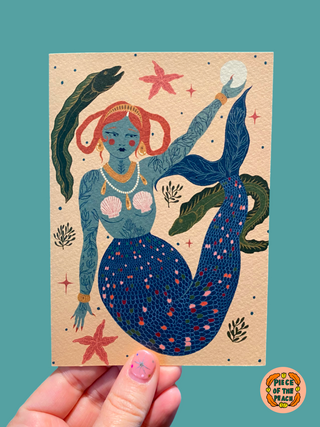 Mermaid Greeting Card