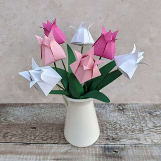 Origami Bouquet of Tulips