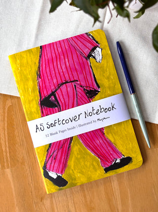 Pink Pyjama A5 Softcover Notebook