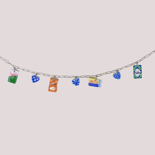 Plump Deli - Blue Charm Necklace