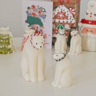 Polar Bear Candle