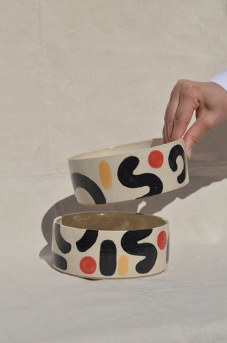 Pompidou dinner bowl