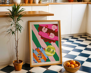 Prawn Kitchen Print