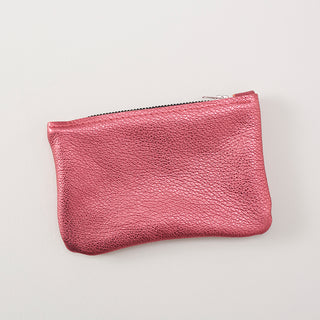 Leather Zipped Purse