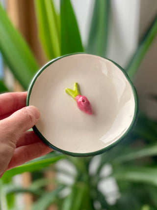 Radish Incense Holder