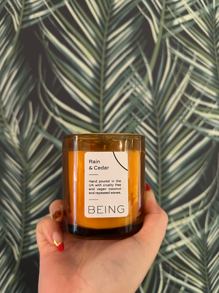 Rain & Cedar candle