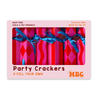 Red & Pink Christmas Crackers